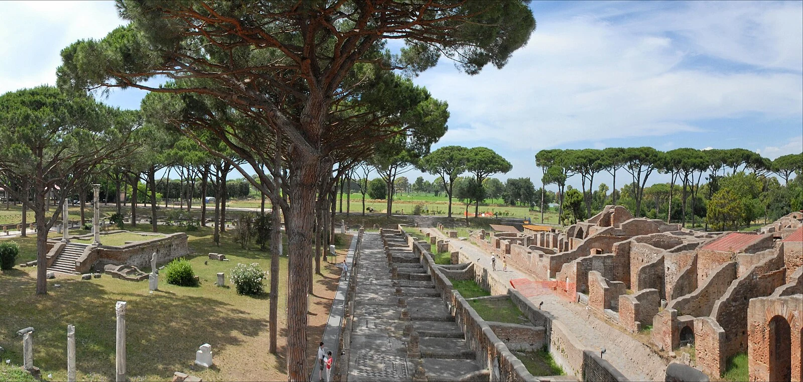 Ostia Antica near Rome