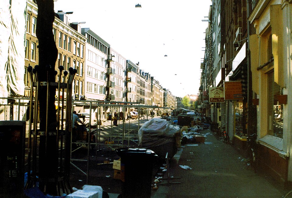 Albert Cuyp Market in Amsterdam