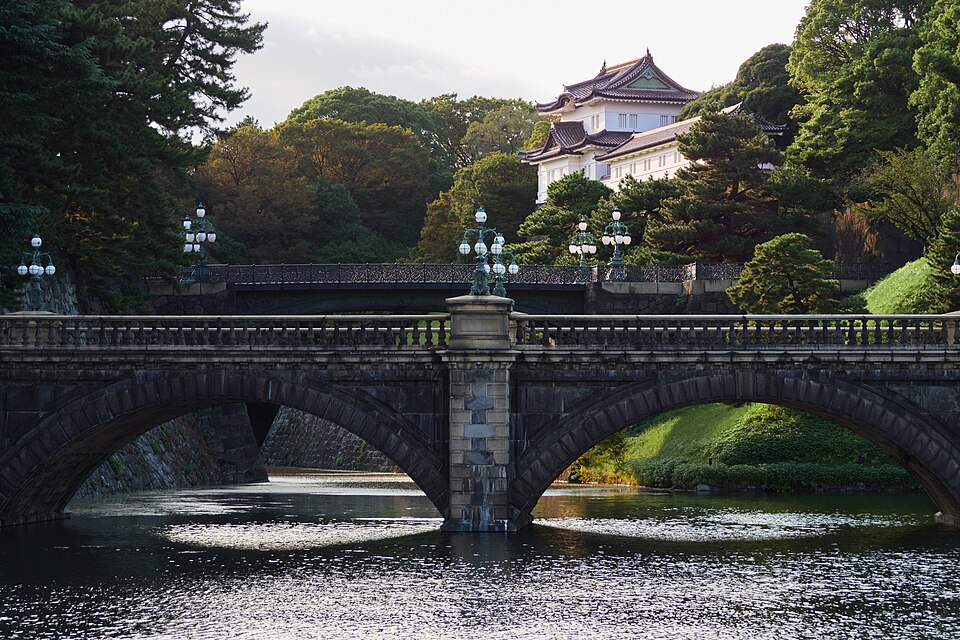 Tokyo Imperial Palace during the itinerary in Tokyo