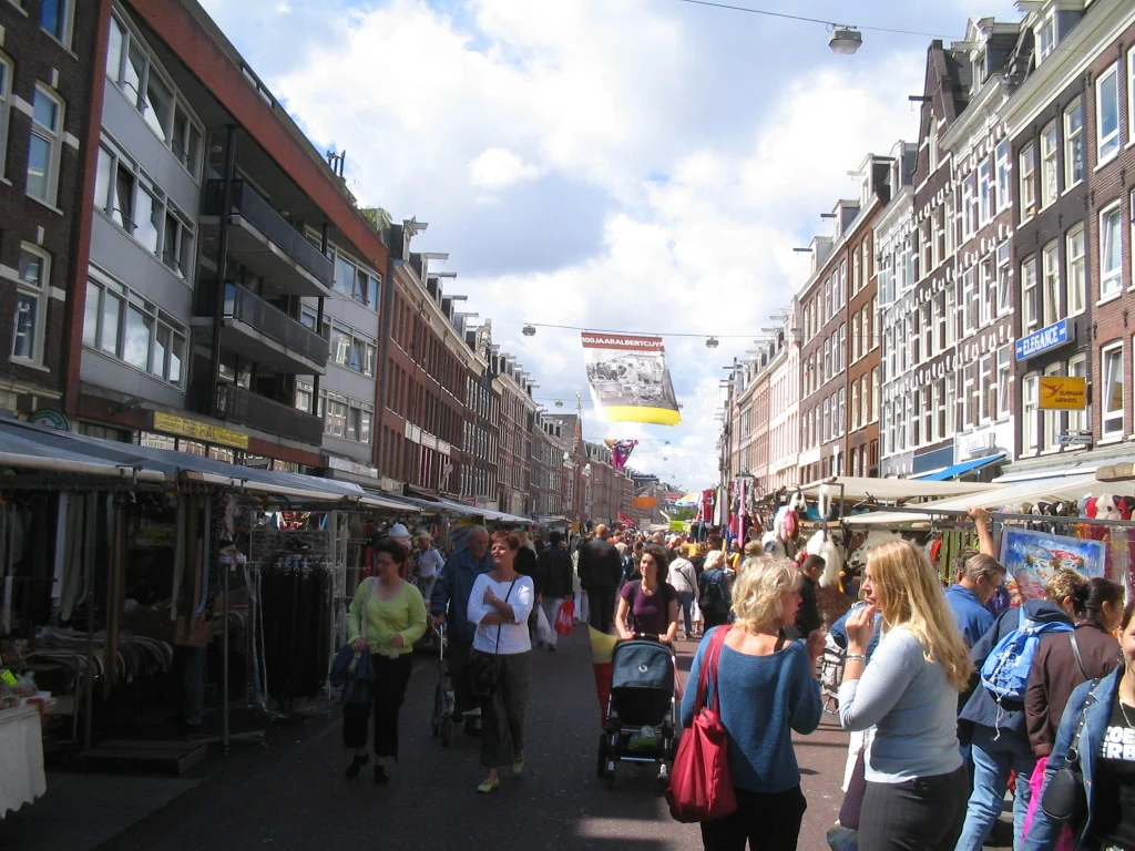 Albert Cuyp Market in De Pijp, Amsterdam