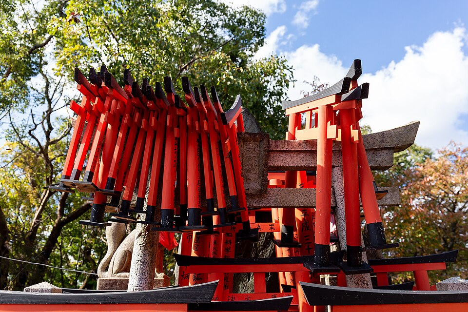 Fushimi Inari-taisha during the itinerary in Kyoto