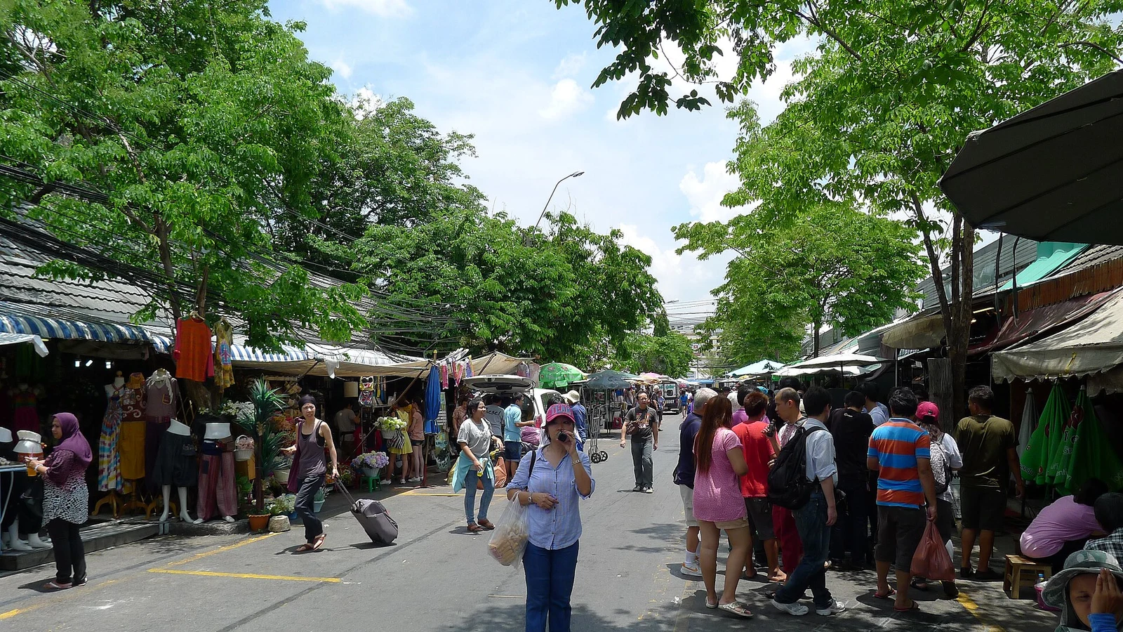 Chatuchak Weekend Market in Bangkok